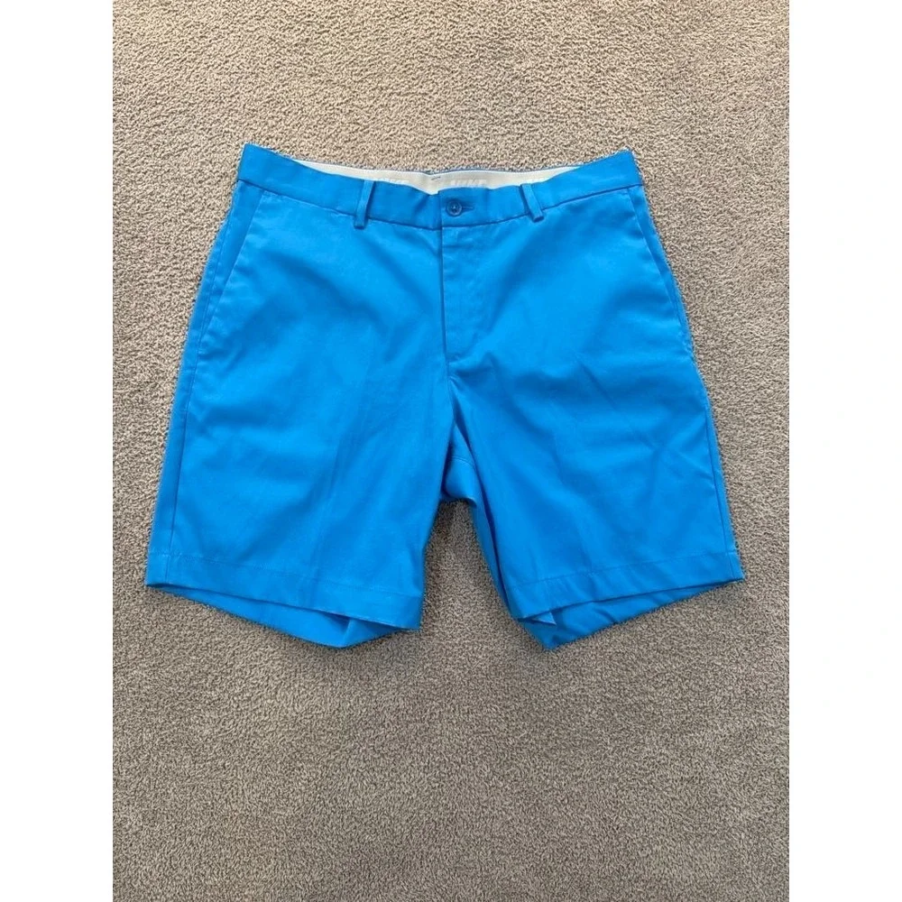 Nike Golf Men's Blue Dri-FIT Standard Fit Shorts Size 32‎ Athletic Performance